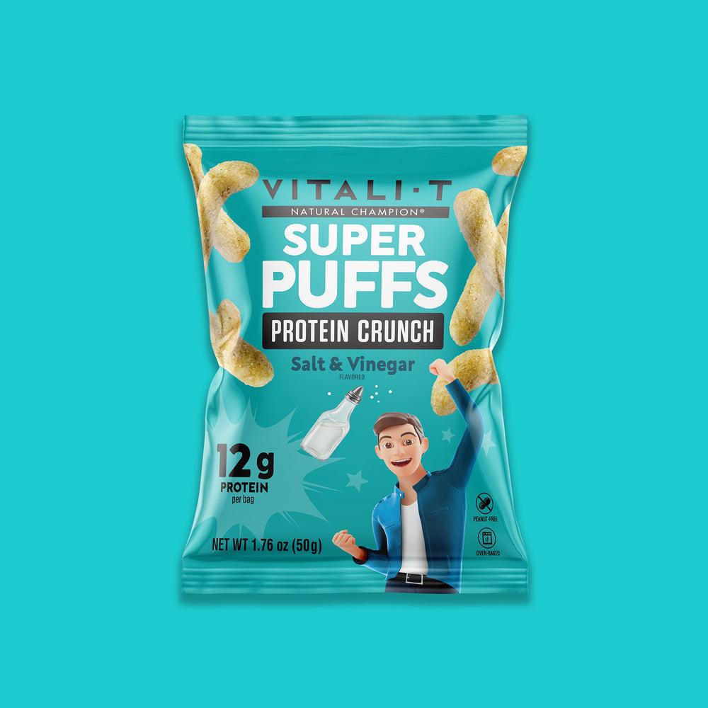 Protein Super Puffs - Salt & Vinegar